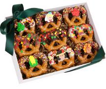 Thanksgiving Gourmet Pretzel Twists - Box of 9